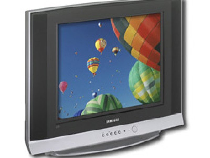 Samsung - 20" 480i Flat-Tube Standard-Definition Digital TV